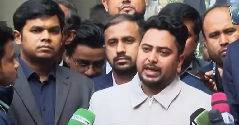 জাতীয় নাগরিক পার্টির আহ্বায়ক নাহিদ ইসলাম